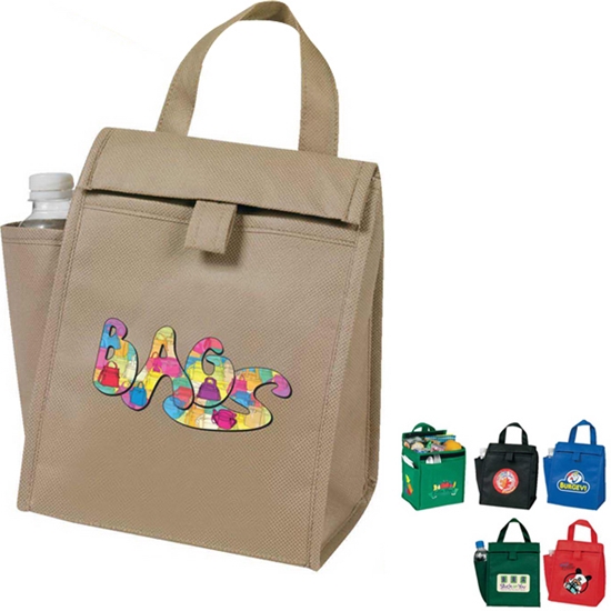 eGREEN Lunch Bag with Bottle Pocket - LUN008