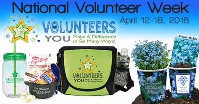 National Volunteer Week is April 12-18th! 