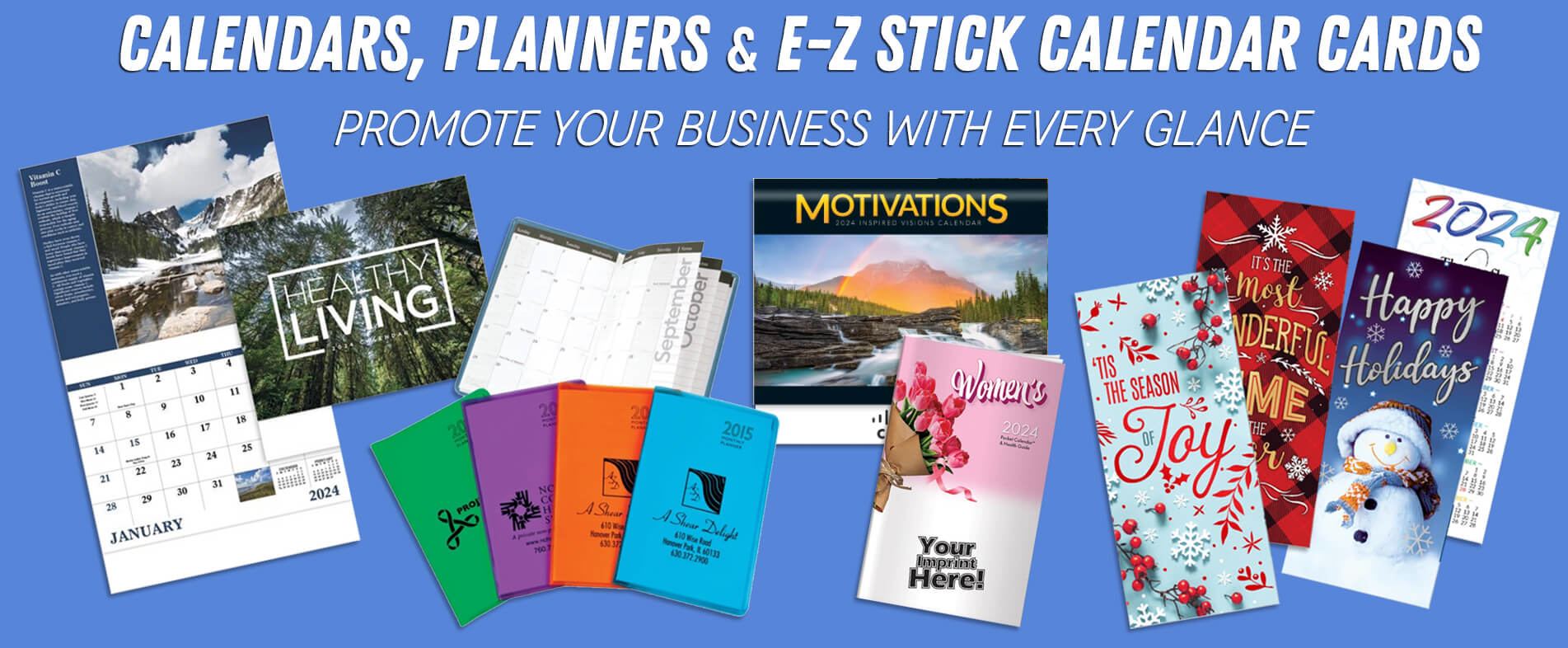 Promotional Wall Calendars & Pocket Planners | Care Promotions