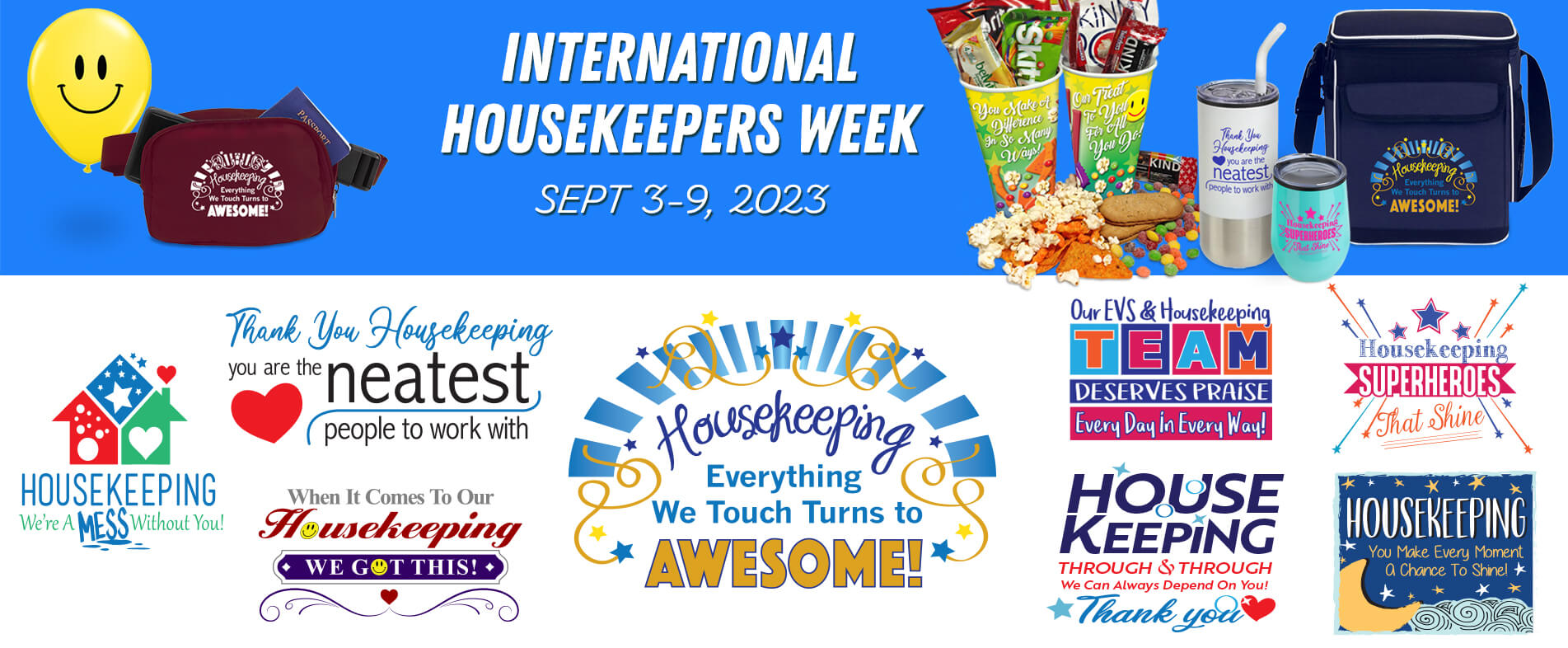 International Housekeepers Week 2023 Gifts for Housekeepers and